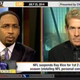Stephen A. Smith and Skip Bayless
ESPN screenshot